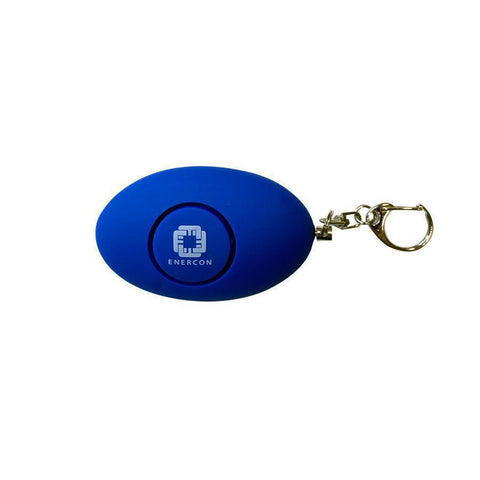 ENERCON Soft-Touch LED Light & Alarm Key Chain